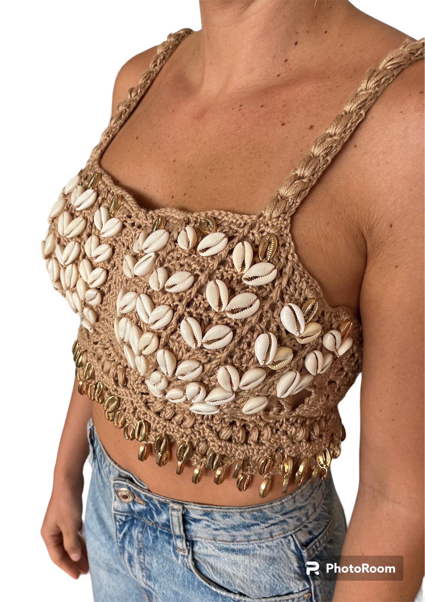 SeaShell Crop Top